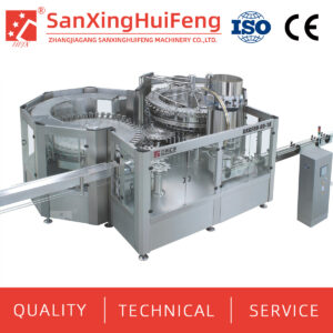 Fully automatic large-capacity carbonated soft drink (CSD) filling machine production line